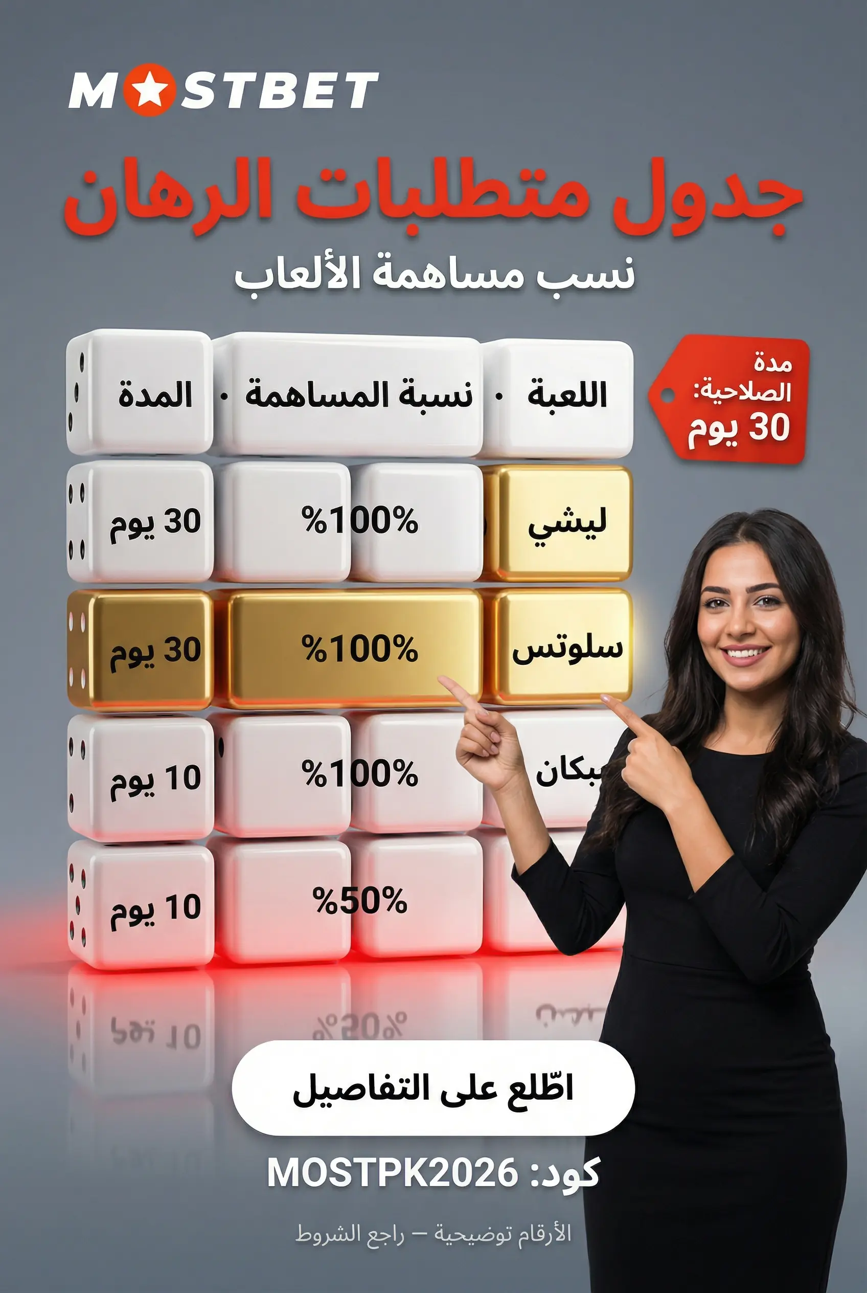 ميزات بونص كازينو مباشر وشروط الرهان